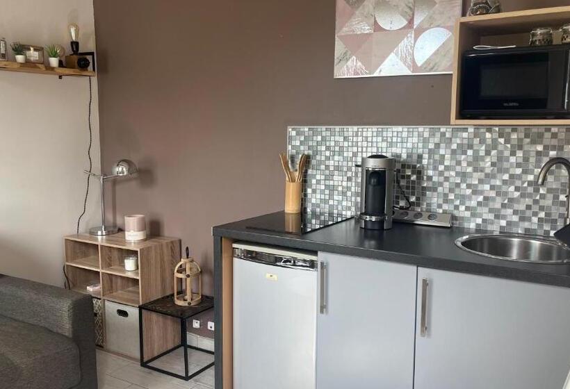 مبيت وإفطار Mini Studio Et Espace Extérieur