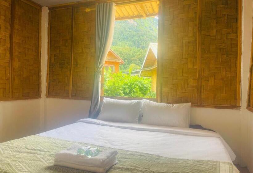 تختخواب و صبحانه Nong Khiaw Ing Ing Mountain View