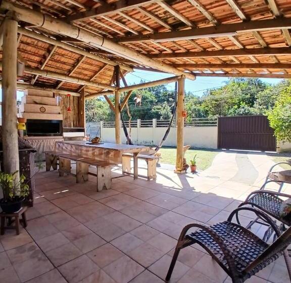 ペンション Lá Casita Casa Familiar Hospedagem E Camping Urbano