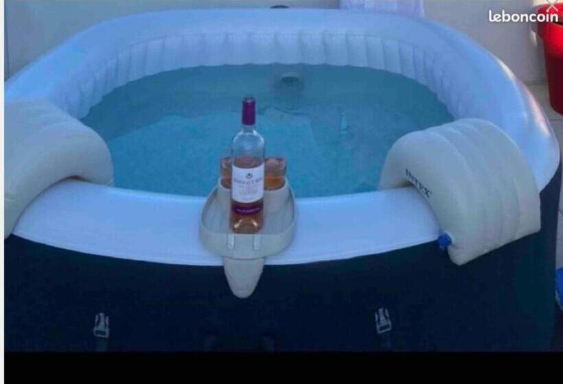 ペンション Studio Indépendant Proche Aix En Provence Avec Jacuzzi
