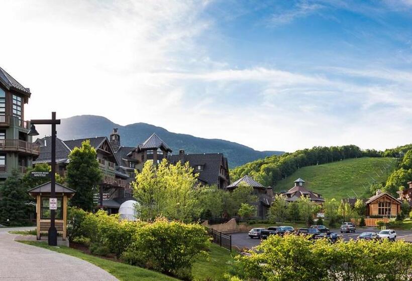 استراحتگاه 1216 The Lodge At Spruce Peak Ski In Ski Out Studio Spruce Peak Village Views 2nd Floor