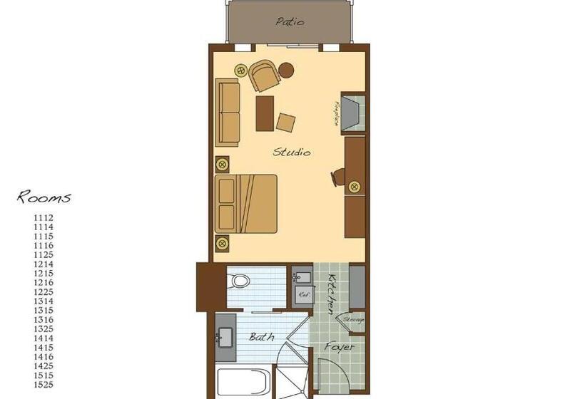 استراحتگاه 1216 The Lodge At Spruce Peak Ski In Ski Out Studio Spruce Peak Village Views 2nd Floor