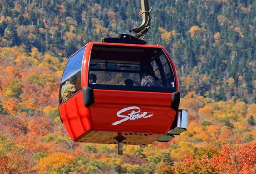 استراحتگاه 1216 The Lodge At Spruce Peak Ski In Ski Out Studio Spruce Peak Village Views 2nd Floor