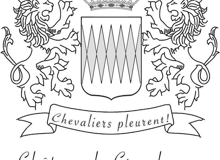 민박 Chateau De Grandsagne