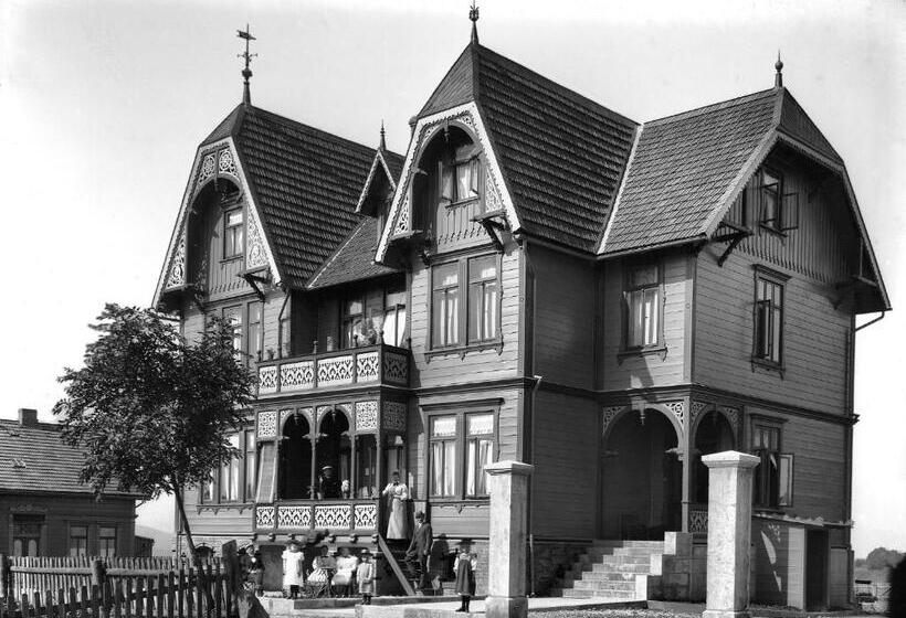 צימר Unik Villa Kurz Urlaub Mit Veranda Und Balkon