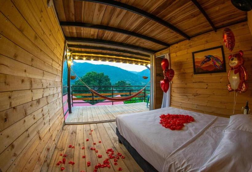 هتل Finca Turística Las Cabañas De Rovira