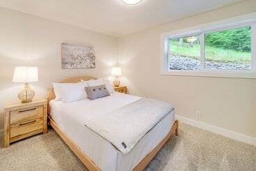 Tree Lined Hayden Home W/ Hot Tub & Lake Views!