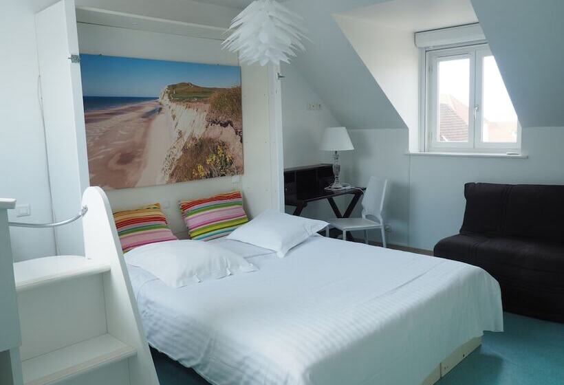 هتل Hôtel Le Vivier Wissant Centre Village
