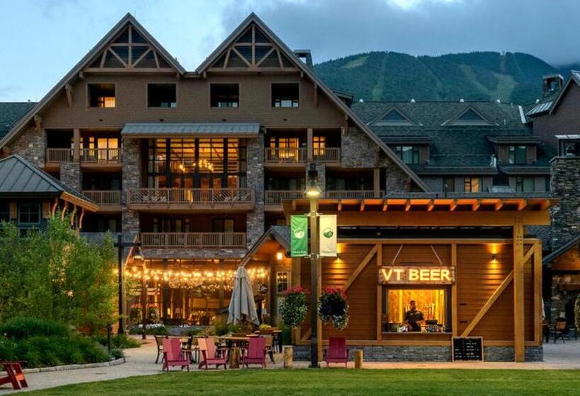 استراحتگاه 319 Lodge At Spruce Peak Ski In Ski In Ski Out King Studio