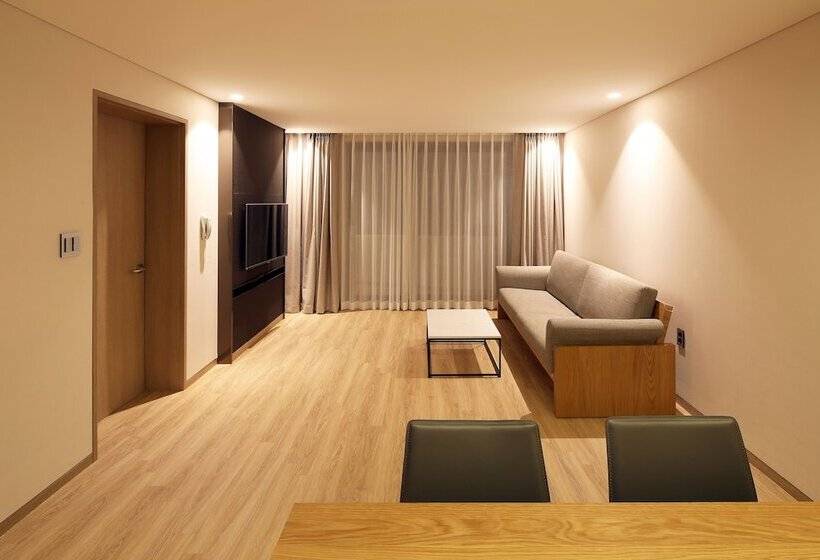 منتجع Dukgu Oncheon Condo