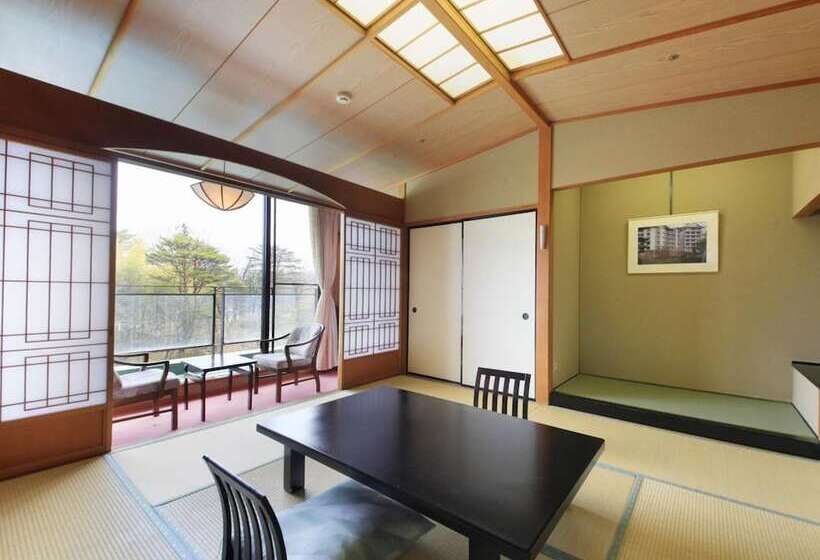 Fotos del hotel Kagaribi No Yu Ryokusuitei:  17