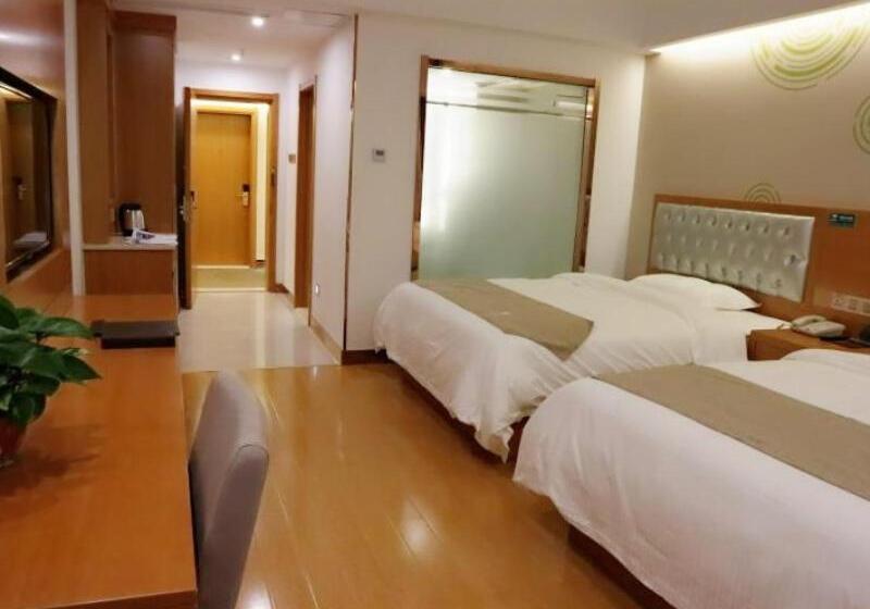 فندق Greentree Inn Anhui Fuyang Yingzhou District Positive Base Capital Business
