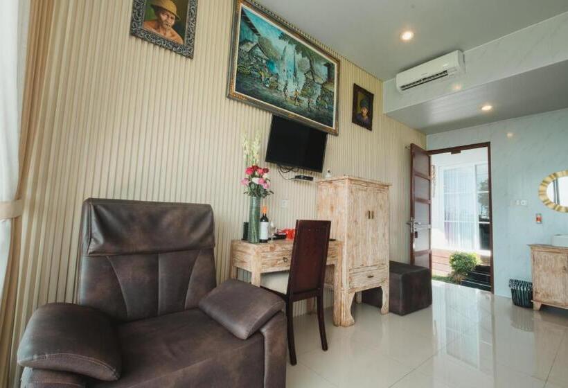 تختخواب و صبحانه Bhuana Agung Villa And Restaurant