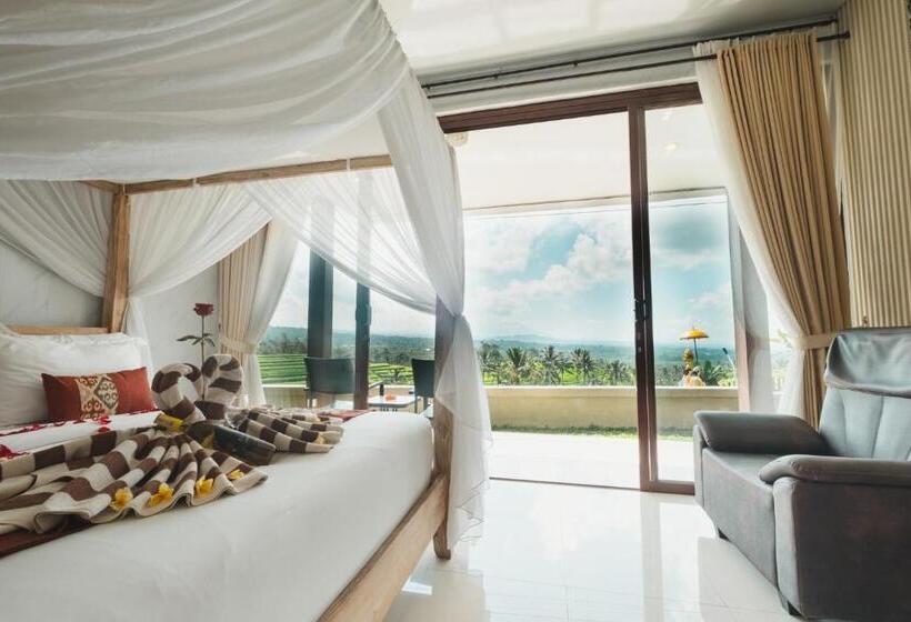 تختخواب و صبحانه Bhuana Agung Villa And Restaurant