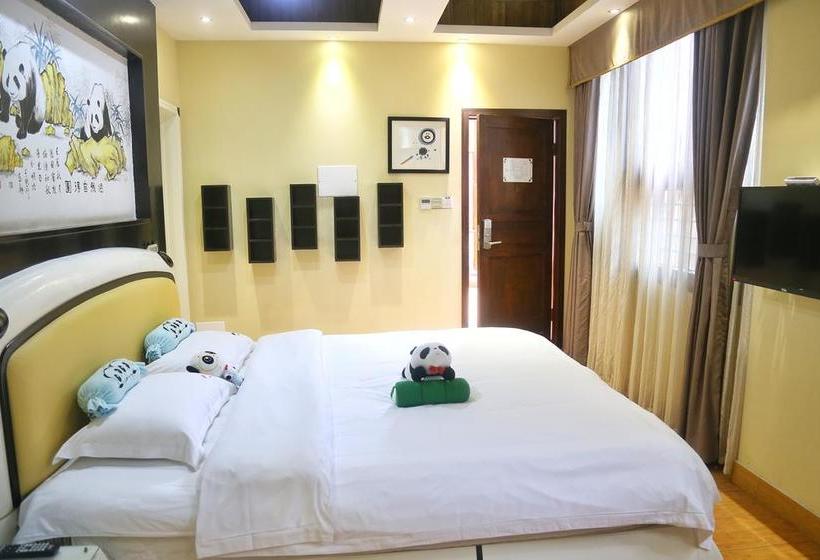 فندق Many Panda Inn Emeishan