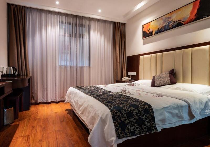 호텔 Greentree Inn Jiangsu Wuxi Yixing Post Building Express