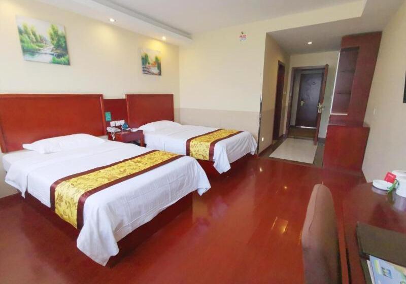 호텔 Greentree Inn Jiangsu Suzhou Taicang Liuhe Passenger Station Express