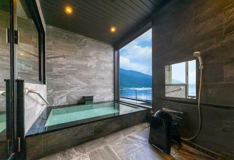 ريوكان Tsuruga Sazanami Resort Chobei