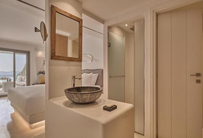 هتل Olvos Luxury Suites Mykonos