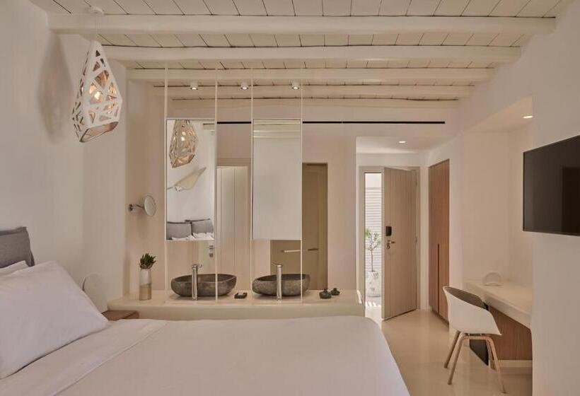 هتل Olvos Luxury Suites Mykonos