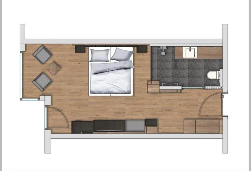 هتل Modern Mountain