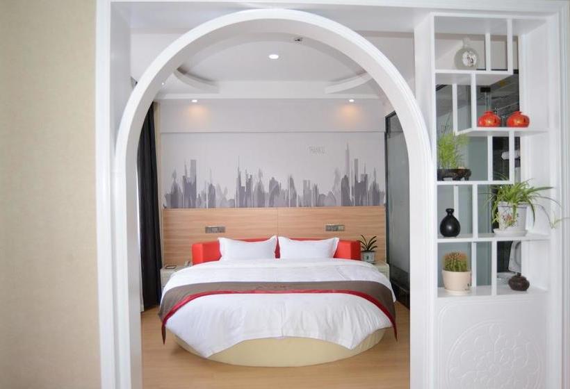 فندق Thank Inn  Gansu Tianshui Gangu County Binhe Road