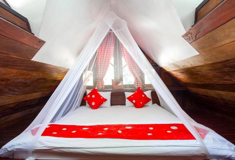 تختخواب و صبحانه Ecotravel Cottages Bukit Lawang