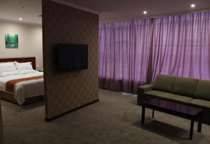 호텔 Greentree Inn Shanghai Wujiaochang Business