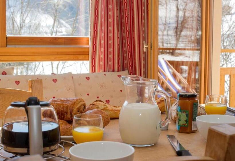 Отель Résidence Goélia Le Balcon Des Neiges