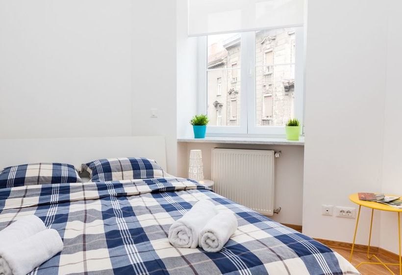 בית מלון כפרי Loox Serviced Apartments Zagreb Palmoticeva Street