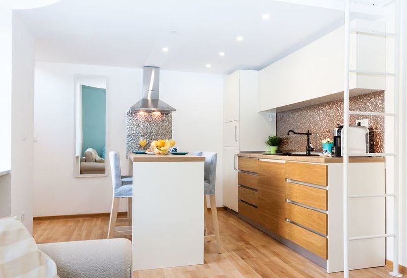 בית מלון כפרי Loox Serviced Apartments Zagreb Palmoticeva Street