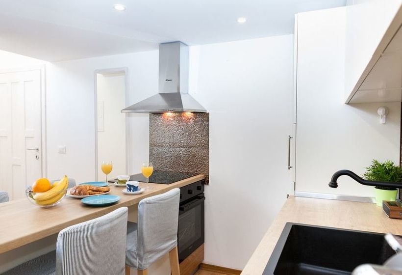 בית מלון כפרי Loox Serviced Apartments Zagreb Palmoticeva Street