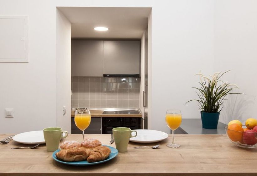 בית מלון כפרי Loox Serviced Apartments Zagreb Palmoticeva Street