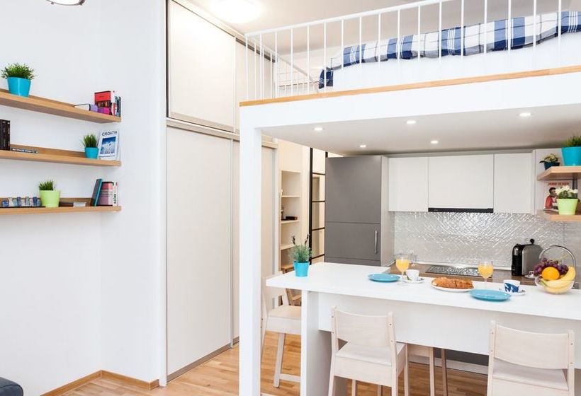 בית מלון כפרי Loox Serviced Apartments Zagreb Palmoticeva Street