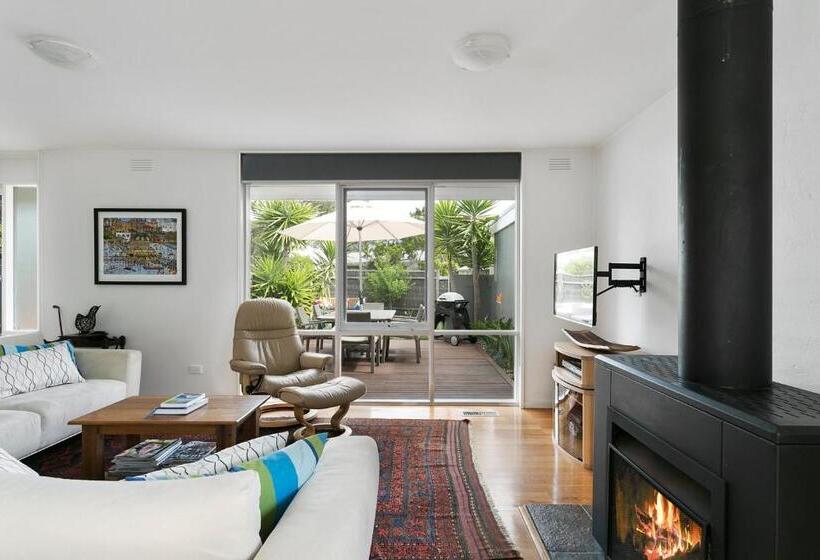 Front Beach Shack Renovated House In A Quiet Location