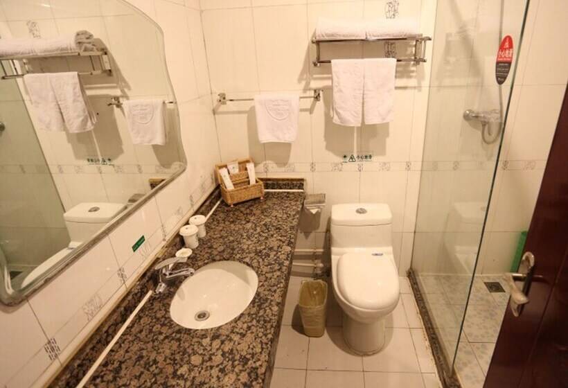 호텔 Greentree Inn Binzhou Bincheng District Third Huanghe Road Wusi Plaza Express
