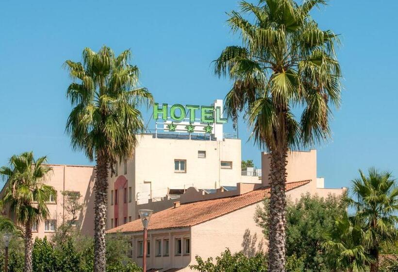 هتل Hôtel Goélia Argelès Village Club