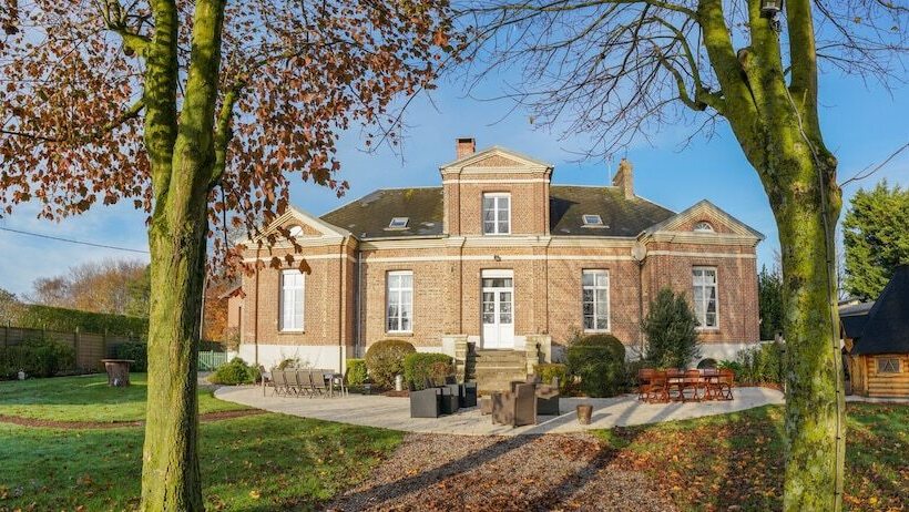 בית מלון כפרי Le Château Des Lumières De La Baie De Somme Chambre D Hôtes De Charme