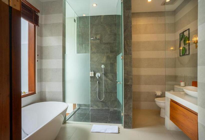 리조트 Freddies Villas Ubud Bali