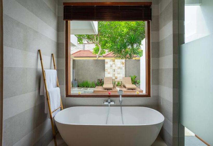 리조트 Freddies Villas Ubud Bali