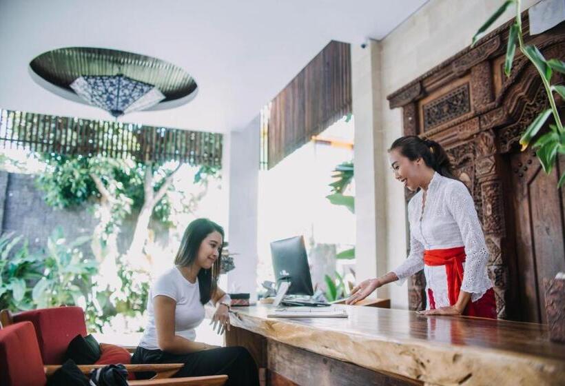 리조트 Freddies Villas Ubud Bali