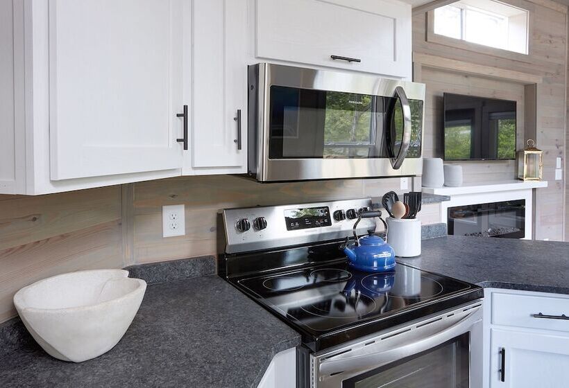 پانسیون Asheville River Cabins