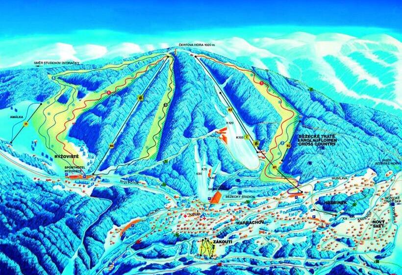 پانسیون Harrachovská Hacienda