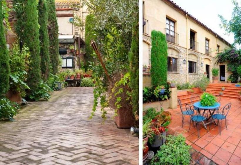 Отель Hostal La Riera De Peratallada