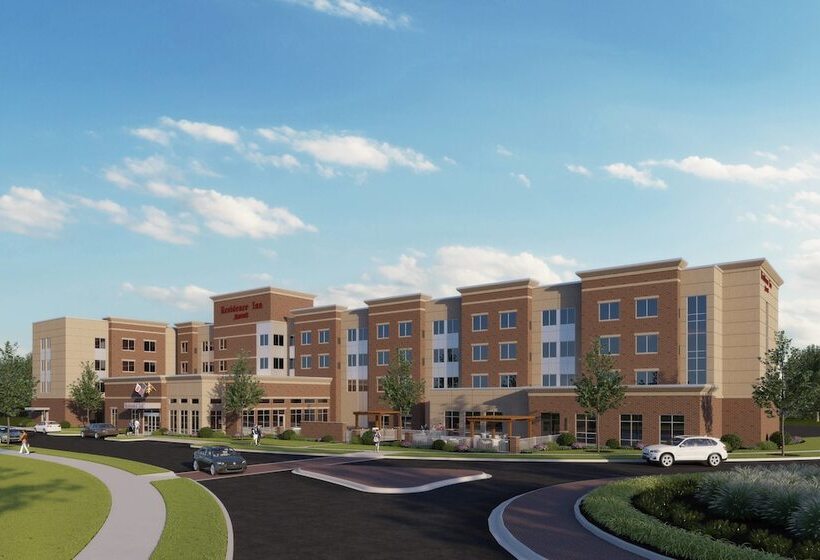 호텔 Residence Inn Fulton At Maple Lawn