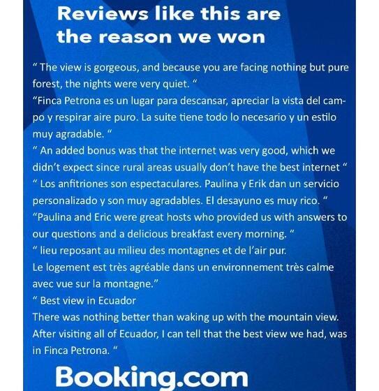 تختخواب و صبحانه Finca Petrona