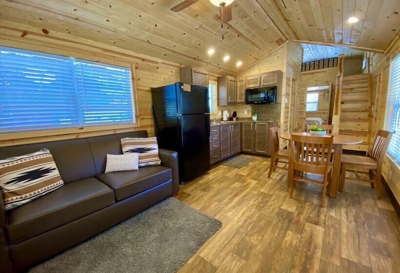 هاستل Ouray Riverside Resort   Inn & Cabins