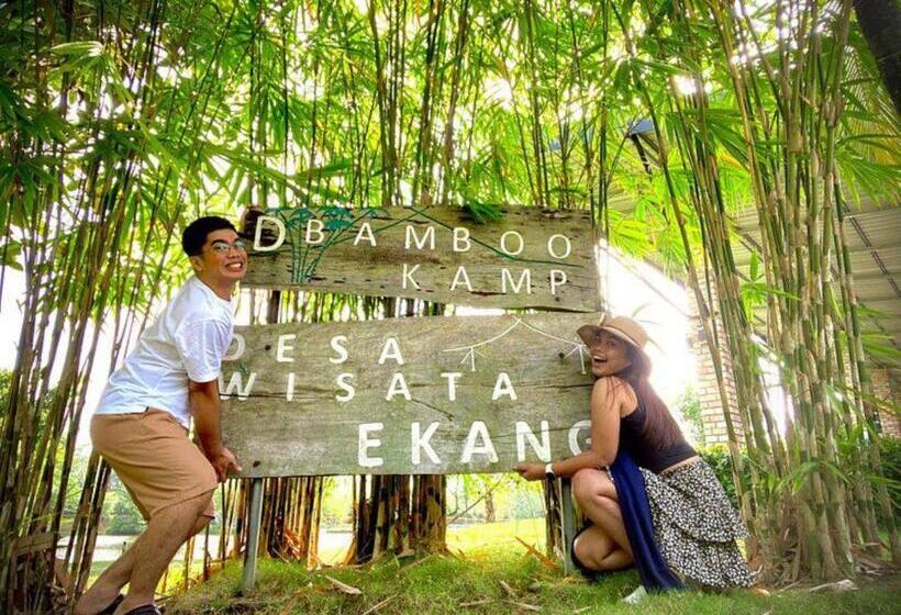 بنسيون Dbambookamp Desa Wisata Ekang