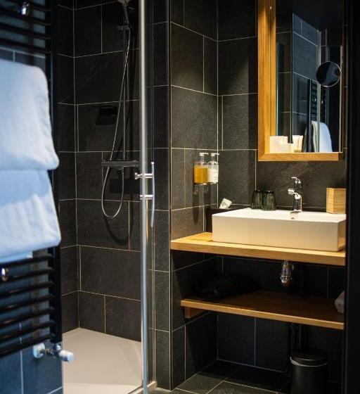 ホテル Hôtel Restaurant Le Monêtier