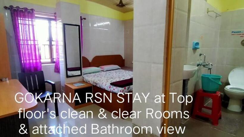 پانسیون Gokarna Rsn Stay In Top Floor For The Young & Energetic People Of The Universe